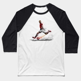 Illustration Paul Pogba Baseball T-Shirt